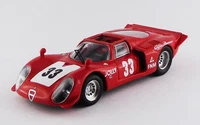 Best Model BEST9667 1:43 Alfa Romeo 33.2 Spider 3H 1969 Rot Diecast Modell
