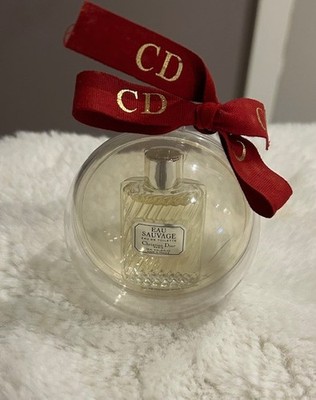 DIOR SAUVAGE 10ml EDT VINTAGE  WEIHNACHTSKUGEL SAMMLER EDITION GANZ SELTEN!!