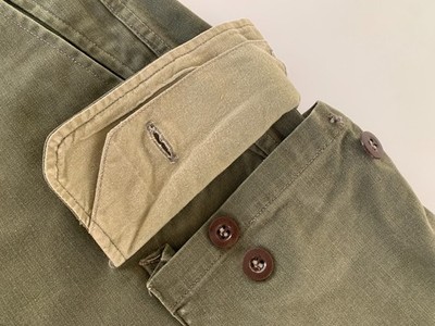 VTG Old French TTA M47 Military Cargo Pants Algeria Army Armée