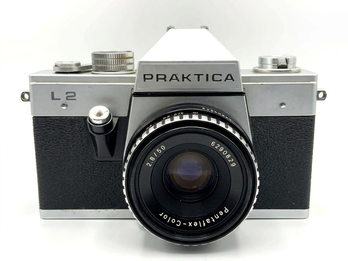 Pentacon L2 Praktica L II 35mm Analog SLR Kit Pentaflex 50mm