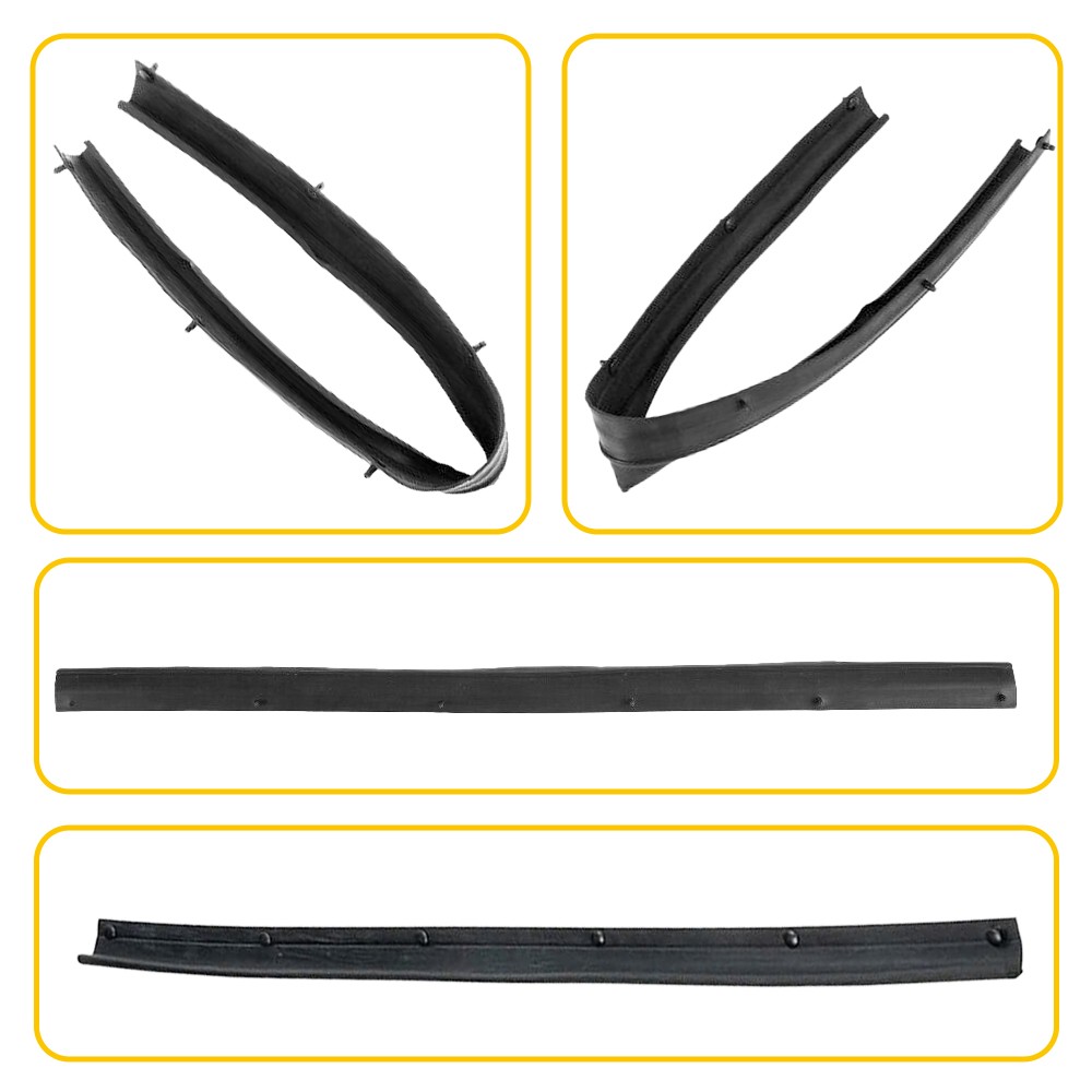 NEW Rear Right / Left Door Lower Weatherstrip Seal For 1999-2016 Ford Super Duty