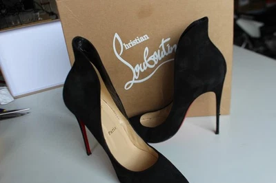 CHRISTIAN LOUBOUTIN chaussures Fifi Spikes 100 Patent black T38 (33911) - Photo 1/4