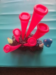 Aquarium Fish Decor Fake Coral/Mushroom Rock