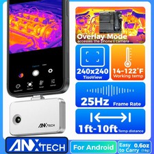 Plug in Infrared Thermal Camera TISR Resolution 240*240 for Android No Battery