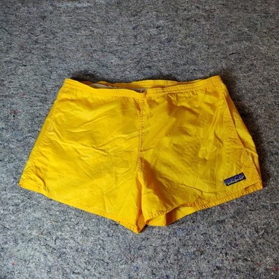Vintage 80s/90s Patagonia Baggies Shorts Yellow Men's Size Medium
