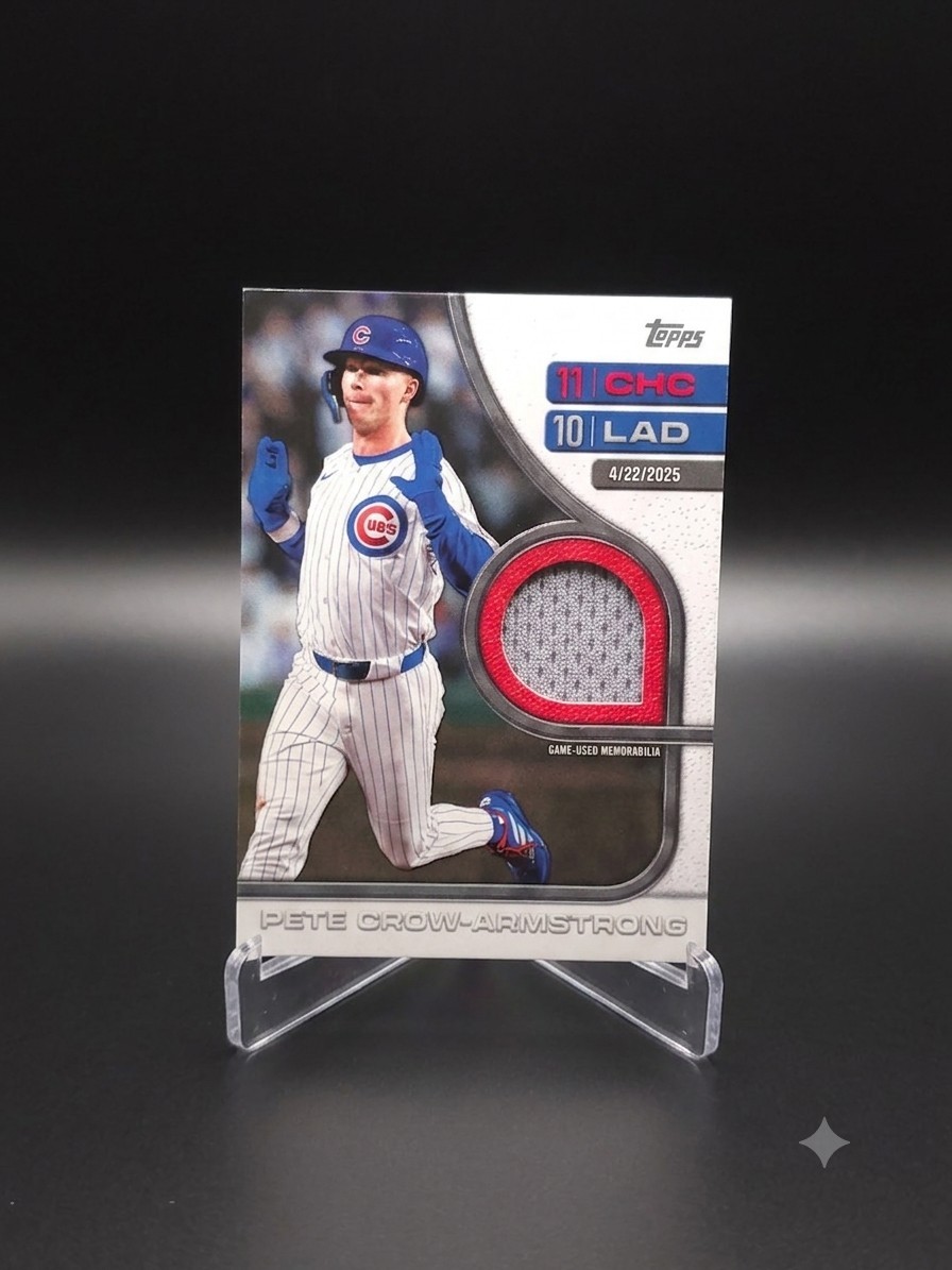 Topps 2026 Pete Crow-Armstrong Chicago Cubs #RTB-PC Game-Used Memorabilia