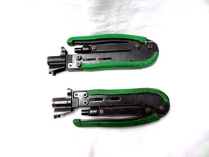 2- Coax Cable Crimper Kit Coaxial Cable Compression Tool  Crimp Tool