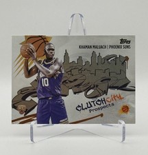 2025-26 Topps Basketball Khaman Maluach Clutch City Prospects RC #CC-10, Suns