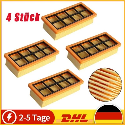 MARKENLOS 4/2 Filter für Kärcher Aschesauger AD2, AD3, AD3 Premium, AD4 Premium, AD 3.200