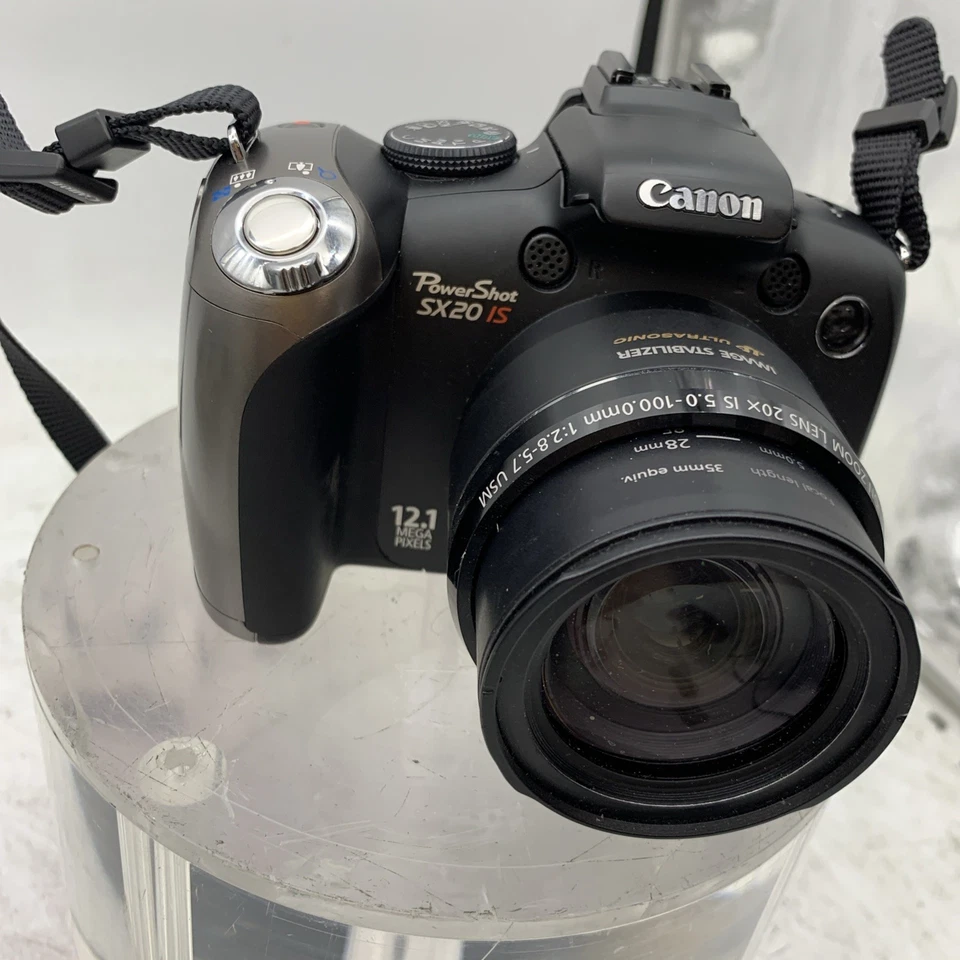Cámara digital Canon Power Shot SX20 IS 12,1 MP PROBADA. Sin baterías/tarjeta SD Foto 3 de 4