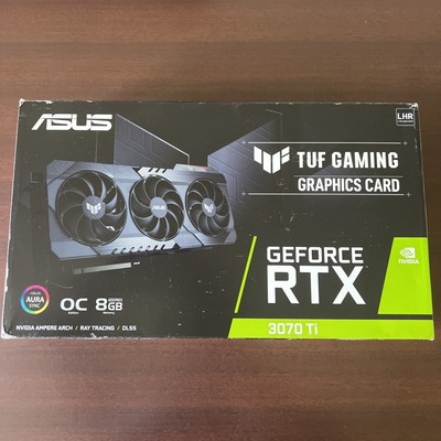 ASUS TUF Gaming GeForce RTX 3070 Ti OC 8GB GDDR6X Graphics Card LHR BNIB New