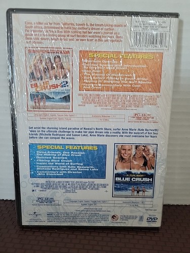 Blue Crush 1 & 2 Double Feature (DVD, 2011 Widescreen) - Picture 2 of 2