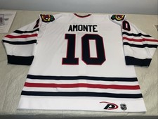 Nwt Authentic Tony Amonte Auto Chicago Blackhawks Pro player Jersey Mic Men 54
