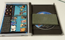 Lunar: Eternal Blue (Sega CD, 1995) Complete - W/reg Card And WD MERCH INSERT