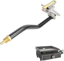 Griddle Burner Control Valve for Blackstone17" 1814 1971 2142 2143 with Gas Rail