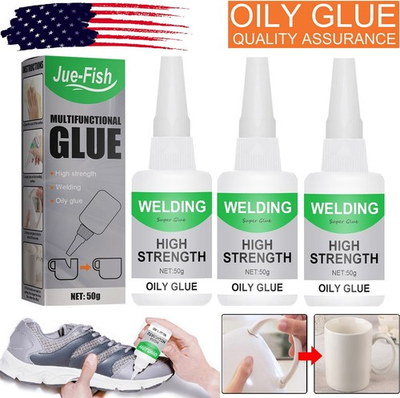 #ad #ad Welding High Strength Oily Mighty Instant Glue Adhesive Waterproof Glue 30ML USA $7.99