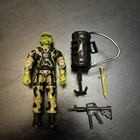 Gi Joe 3.75 Action Figure Hit & Run 1988 Complete L5