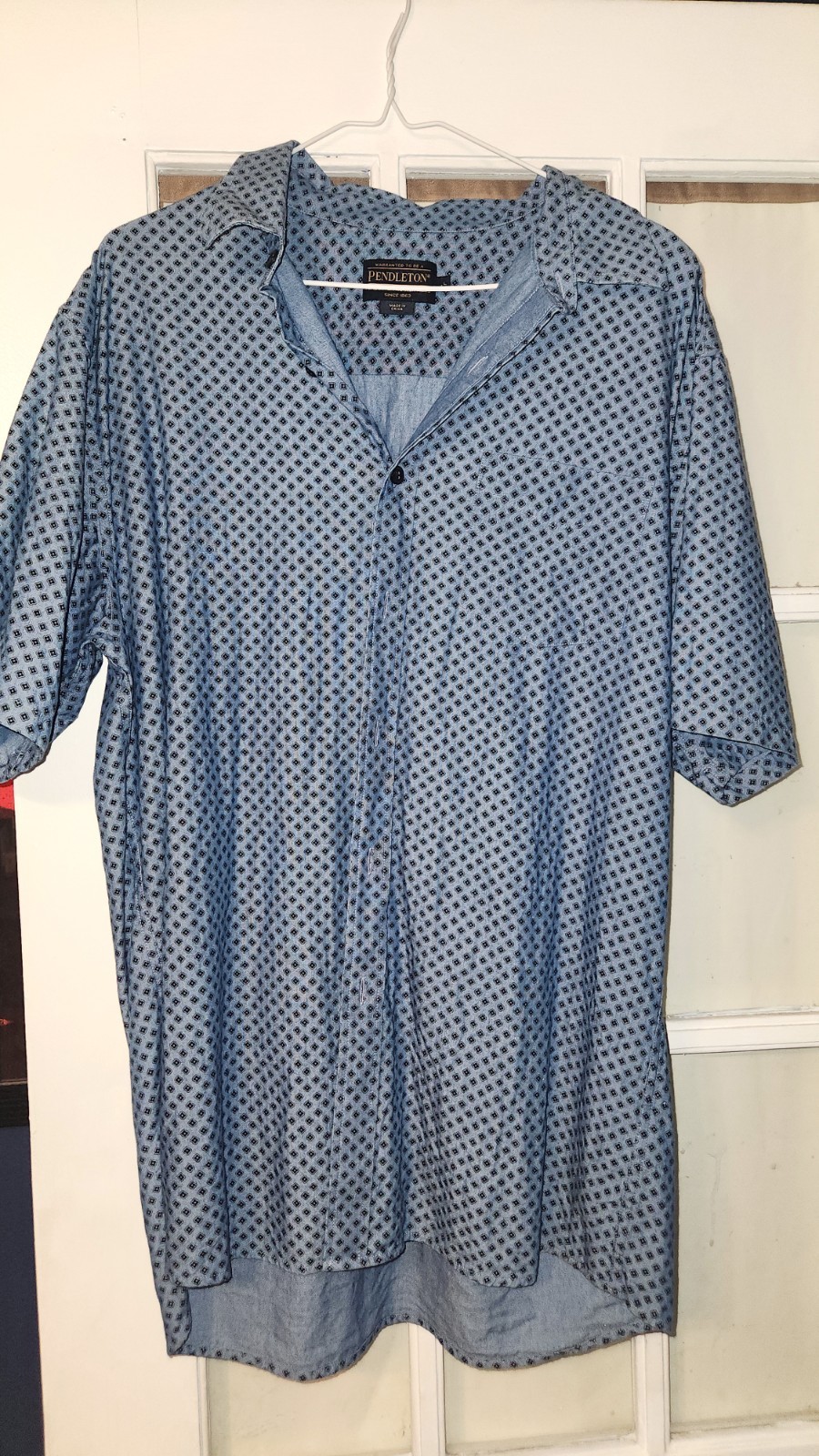 Pendleton Shirt Size Large Button Up Classic Blub - image 2