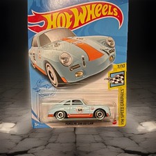 Hot Wheels Porsche 356 Outlaw Gulf Diecast Car 1:64 HW Speed Graphics Unopened
