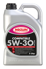 Meguin Megol Motorenoel Compatible SAE 5W-30 Plus 5 Liter Kan Motoröl BMW LL 04