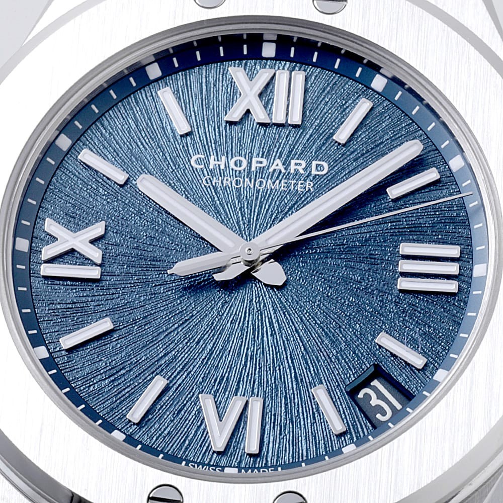 Chopard alpine eagle 41 298600-3001 second hand m… - image 7