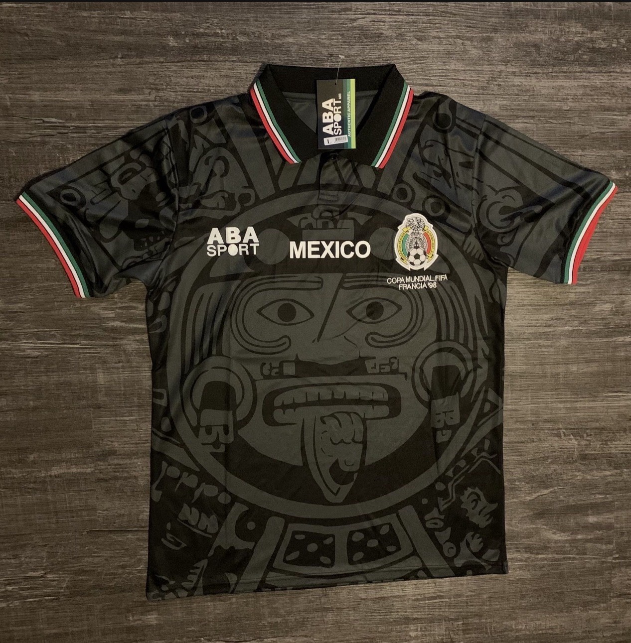 Mexico Retro Style Jersey Size L