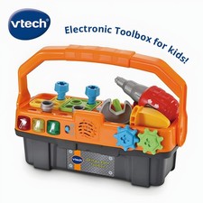 VTech Drill Learn Toolbox Pretend Play Electronic ToolBox Set Educational Toy