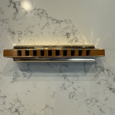 Hohner Marine Band C Harmonica Limited Edition Golden Centennial
