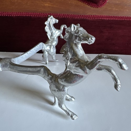 Rare Vntg Arthur Court 1991 Horse Trivet Casserole Bowl Dish Holder Stand Taiwan - Picture 3 of 7