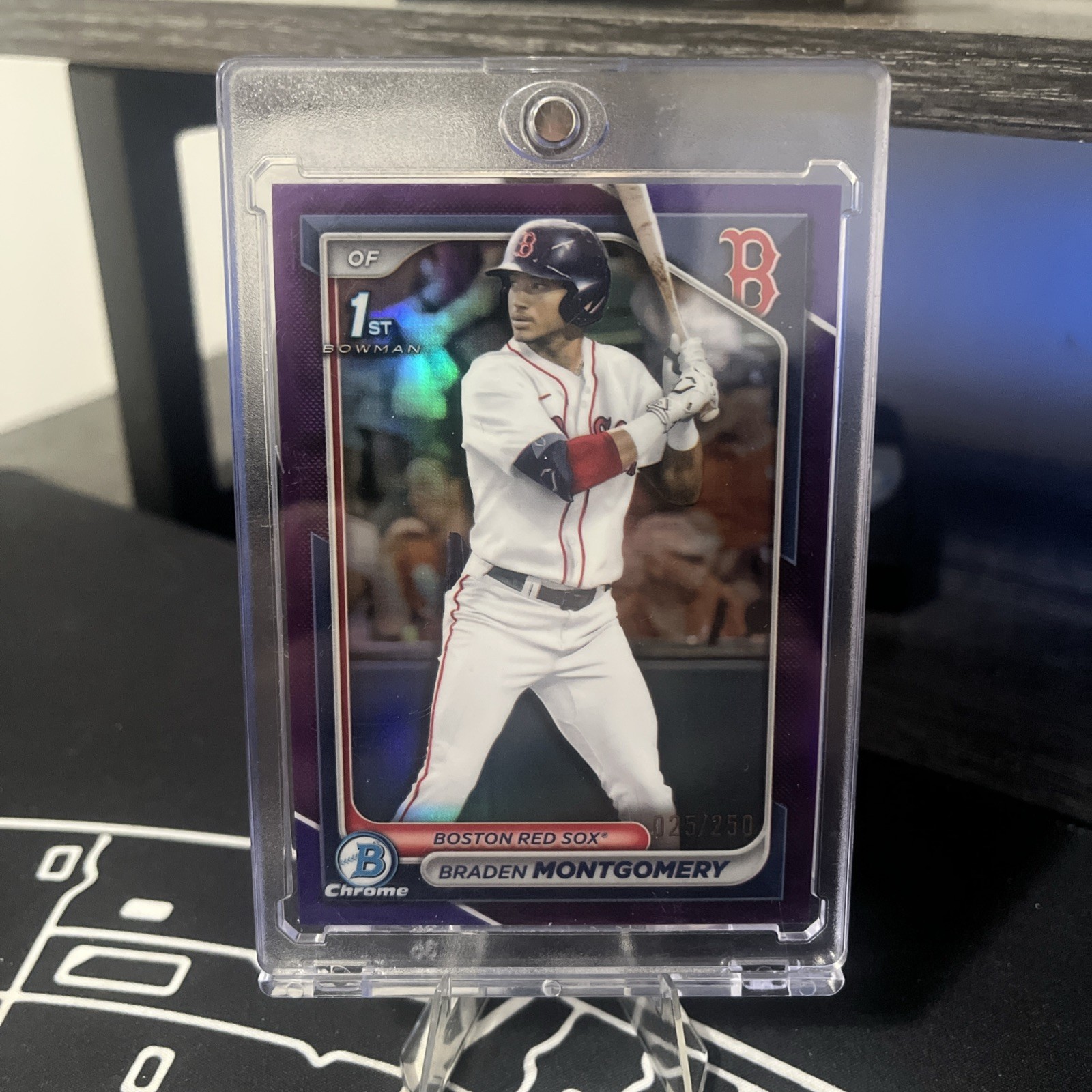 2024 Bowman Draft - Chrome Braden Montgomery #BDC-58 Purple Refractor /250 (RC)