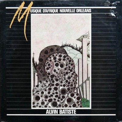 ALVIN BATISTE Musique D'Afrique Nouvelle Orleans LP INDIA NAVIGATION IN-1065