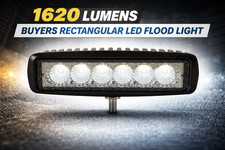 Buyers Rectangular 1620 Lumens LED Flood Light
