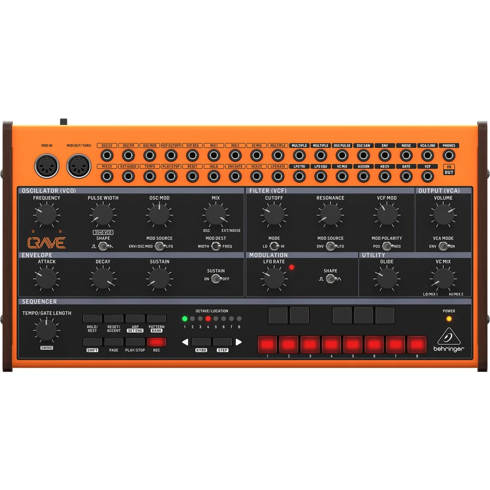 Behringer Crave Analog Semi-Modular Synthesizer