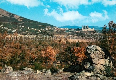 El Escorial Panoramica desde la casita de arriba