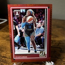 Rhyne Howard Red Shimmer /399 2025 Panini Donruss WNBA #73 Atlanta Dream