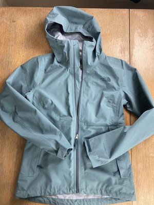 THE NORTH FACE DRYZZLE FUTURELIGHT ZIP JACKET GOBLIN BLUE WOMEN'S SIZE S