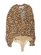 ASTR The Label Women Gold Bodysuit S