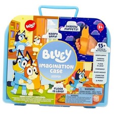 Bluey Imagination Case, 15 Games  Activities, Travel-Friendly Bluey Playset