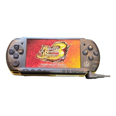 PSP Operation Confirmed Limited Edition Psp-3000 Monster Hunter 3Rd I16200 Japan