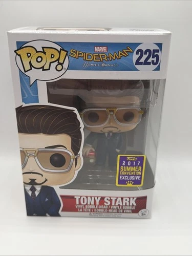 Funko Pop Marvel Spider-Man Homecoming Tony Stark #225 Summer Exclusive 2017