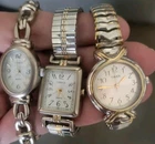 Lot of 3 Vintage Timex Ladies watches.
