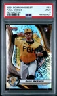 2024 Bowman's Best - Paul Skenes #53 Refractor Rookie PSA 9