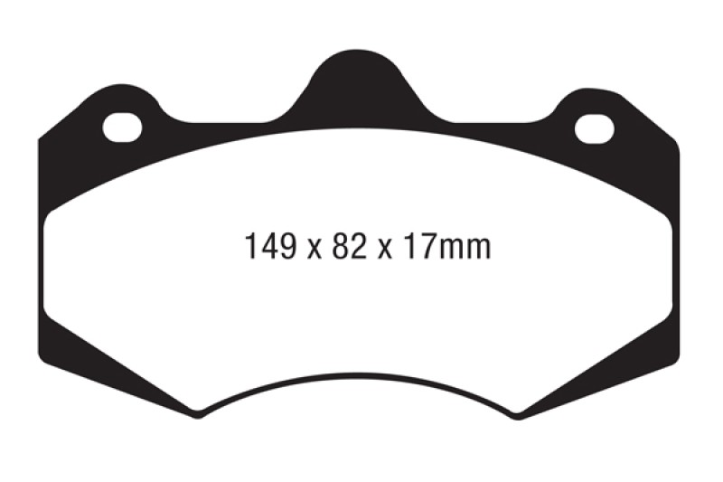 McLaren MP4-12C 2012-2019 Brake pad