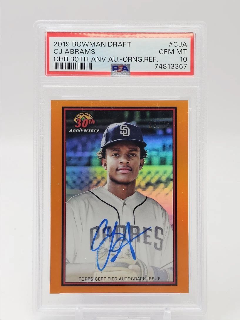 Bowman Chrome Orange Auto for sale | eBay