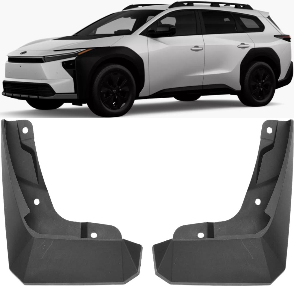 Genuine Front Pair Splash Guards Mud Flaps For 2023-2026 Toyota bZ