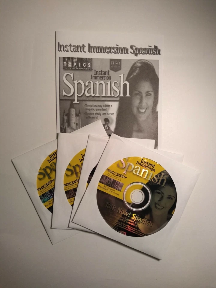 Instant Immersion Spanish CD Set - MINT Language Course Computer COMPLETE - Image 4 of 4