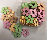 BlüTe*Blume*Holz Streuartikel*Deko*Basteln*Ostern*FrüHling*Holz