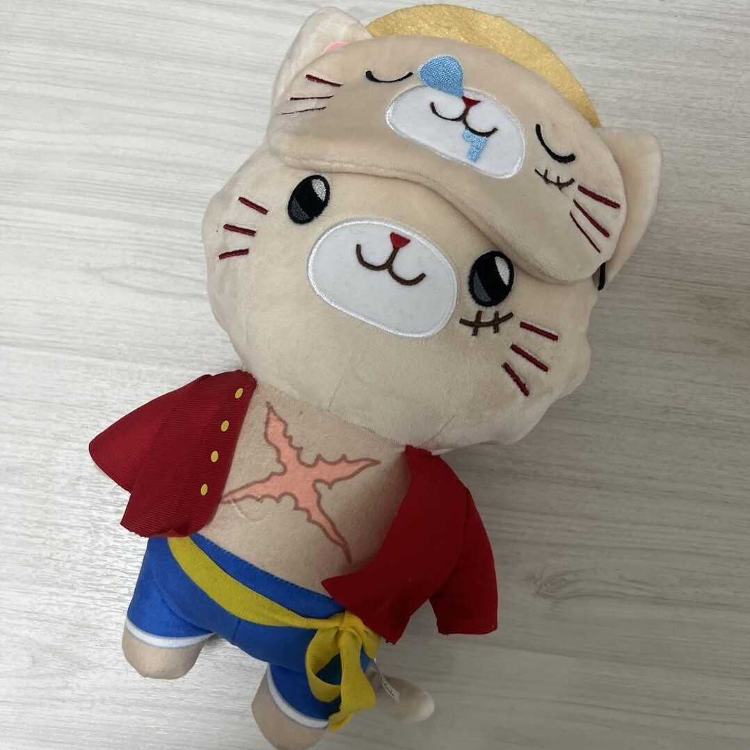 ONE PIECE ワンピース　コラソン　あみまる　withcat ぬいぐるみ ワンピース WITHCAT コラソン アイマスク付き ぬいぐるみ