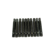 10x Doppelgewindebolzen M14x1,5 82mm Radbolzen Stehbolzen für Lug Nuts schwarz