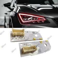 Red DRL LED Boards For Seat Arona Ibiza Headlight Daytime Running Light Module